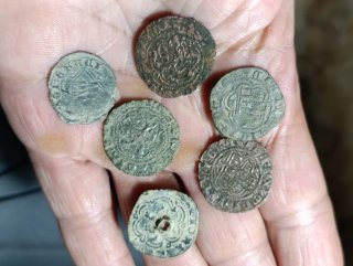 Lote de 6 Monedas Medievales