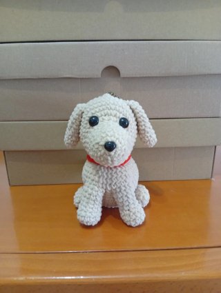 Llavero de Perro Labrador Artesanal