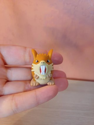 Action Figure Pokémon: Raticate, 2001 Nintendo