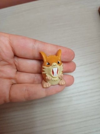 Action Figure Pokémon: Raticate, 2001 Nintendo