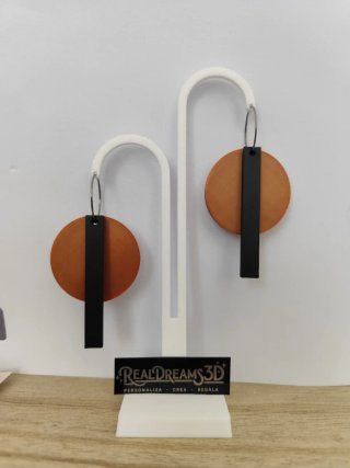 Pendientes formas 3D Real Dreams3D