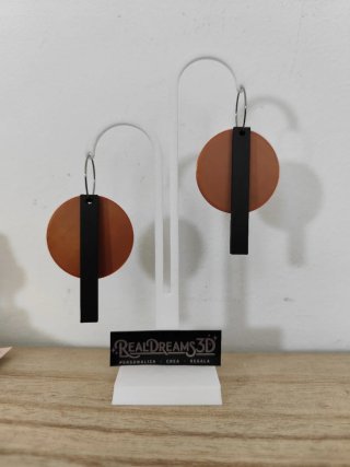 Pendientes formas 3D Real Dreams3D