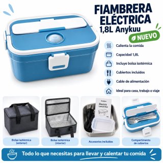 Fiambrera Eléctrica Anykuu 1.8L Nueva