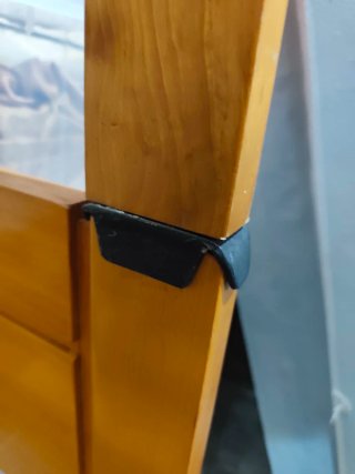 Literas de madera color provenzal ( miel )