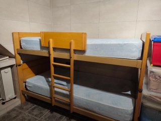 Literas de madera color provenzal ( miel )