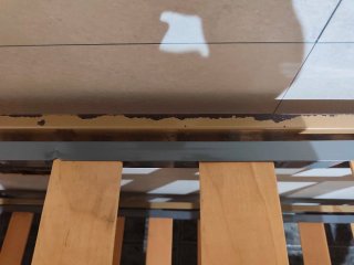 Literas de madera color provenzal ( miel )