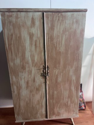 Armario antiguo madera 1m x 0,53 x 1,80m