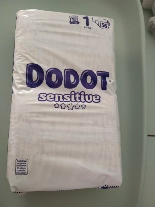 Pañales Dodot Sensitive Talla 1 (56 uds)