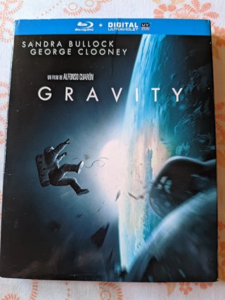 Blu-ray Gravity, contiene castellano