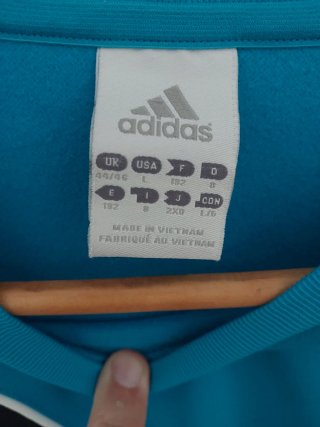 Sudadera Real Madrid Adidas Azul