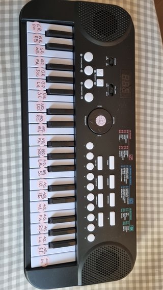 Teclado Electrónico Infantil con Notas