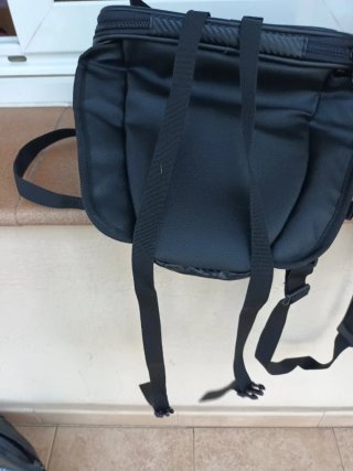 Bolsa Asiento Moto Negra