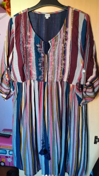 Vestido Natura Multicolor Talla L