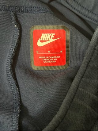 Pantalón Corto Nike Tech Fleece Azul