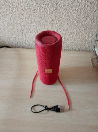 Altavoz Portátil T&G TG-365 Rojo