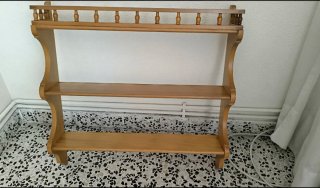 Estantería de Pared de Madera