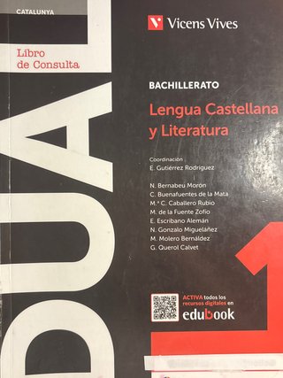 Lengua castellana y literatura 1 Bachillerato
