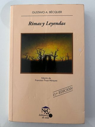 Libro Rimas y Leyendas