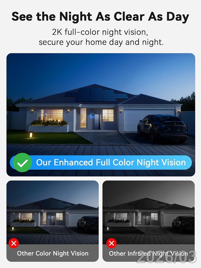 OUTINPUT Camara Ventana 3MP 2K Wifi PC340W
