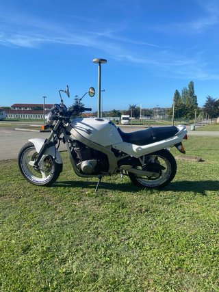 Suzuki GS500 Blanca