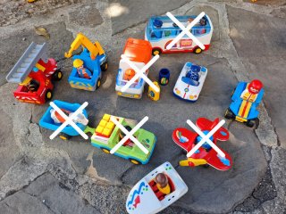 Playmobil 1, 2, 3 Vehículos