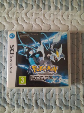 CAJA Pokémon Edición Negra 2 Nintendo DS