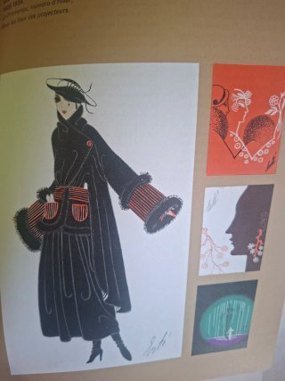 2 Libri di Moda Les Modes d'Erté senza spedizione