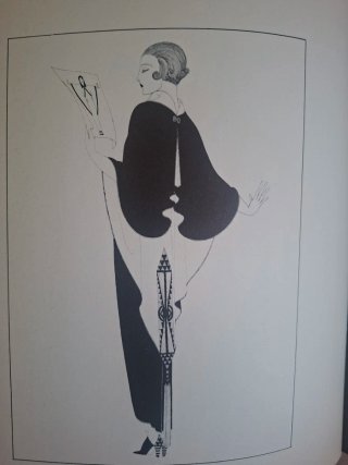 2 Libri di Moda Les Modes d'Erté senza spedizione