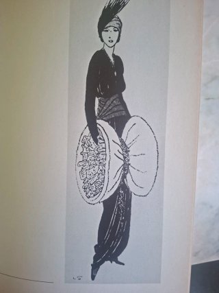 2 Libri di Moda Les Modes d'Erté senza spedizione