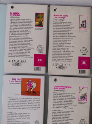 Lote - Libros Alfaguara (8 años)