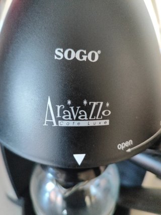 Cafetera Sogo Aravazzo Café Luxe