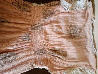 Vestido Boho con Detalles de Encaje
