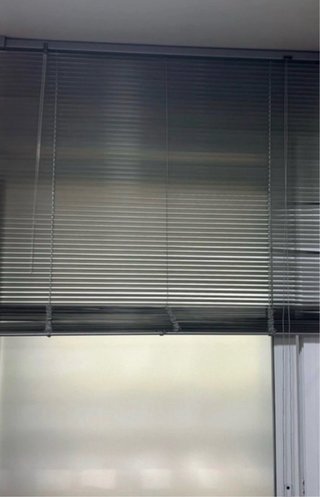 Persiana Veneciana Aluminio Gris 90x240cm