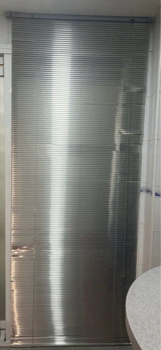 Persiana Veneciana Aluminio Gris 90x240cm
