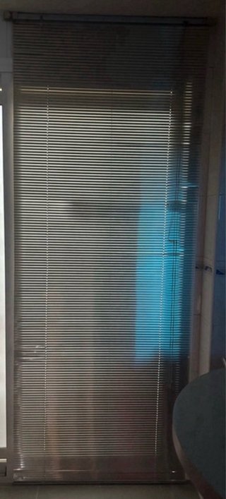 Persiana Veneciana Aluminio Gris 90x240cm
