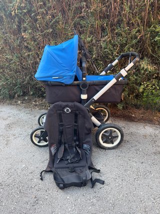 Bugaboo Buffalo Silla Paseo Negra y Azul