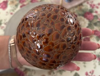 Bolas decorativas de cerámica