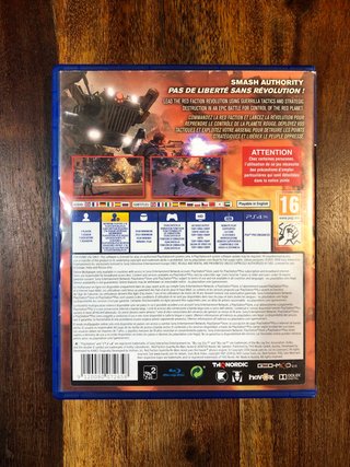 Red Faction Guerrilla ps4 remastered
