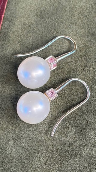 Pendientes Largos Kailis Perlas Australianas