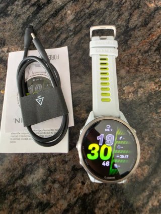 Garmin Forerunner 970 Blanco
