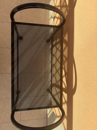Mesa Auxiliar con Ruedas Negra