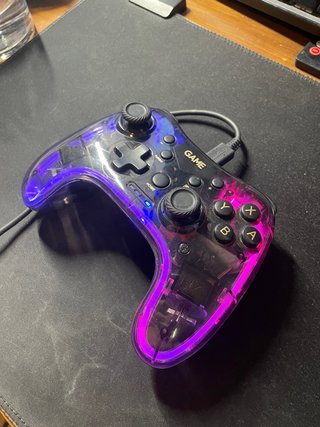 Mando GAME GP322 de pc o de la switch con luces