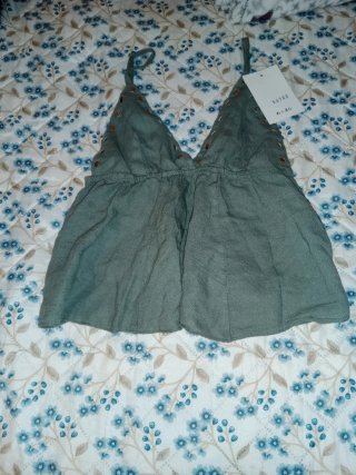 Camiseta de tirantes verde