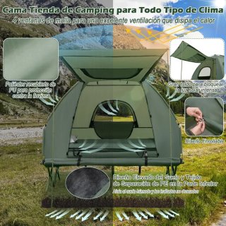 COSTWAY Tienda de Campaña para 2 Personas