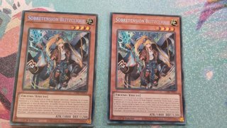 2x Sobretensión Blitzclique Secret Rare CORI YGO