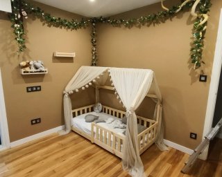 Cama Infantil Montessori Madera 80x160 cm