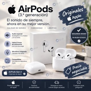 AirPods 3.ª Generación Apple