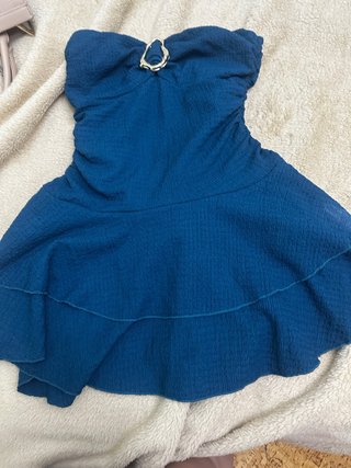 Vestido de fiesta azul