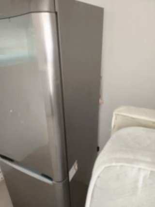 Nevera Indesit Plateada
