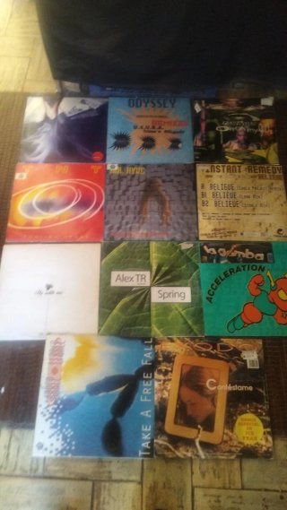 Lote Vinilos Dance & Electro